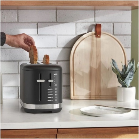 Тостер KitchenAid 5KMT2109EBM матовый черный - фото 10