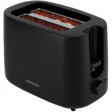 Тостер Starwind ST3106 750Вт черный - фото 2