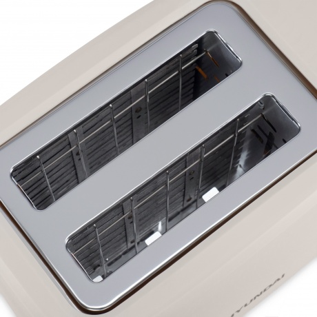 Тостер Hyundai HYT-3306 700Вт кремовый - фото 5