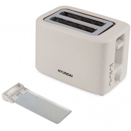 Тостер Hyundai HYT-3306 700Вт кремовый - фото 10