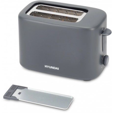 Тостер Hyundai HYT-4308 750Вт серый - фото 12