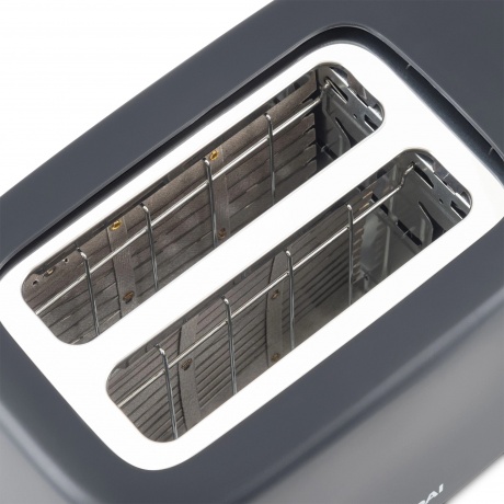 Тостер Hyundai HYT-4308 750Вт серый - фото 4