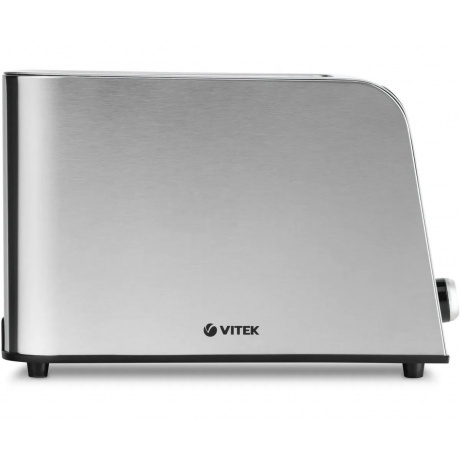 Тостер Vitek VT-1570 800Вт стальной - фото 2