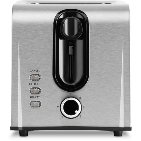 Тостер Vitek VT-1570 800Вт стальной - фото 3