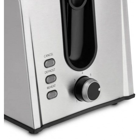 Тостер Vitek VT-1570 800Вт стальной - фото 4