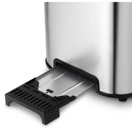 Тостер Vitek VT-1570 800Вт стальной - фото 5