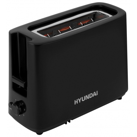 Тостер Hyundai HYT-8007 500Вт черный - фото 3