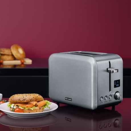 Тостер Rondell RDE-1203 950Вт стальной - фото 3