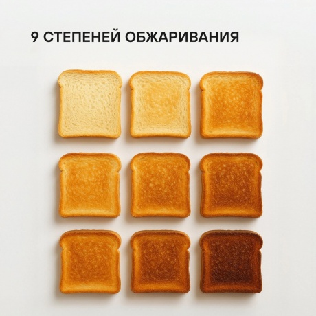 Тостер Rondell RDE-1203 950Вт стальной - фото 5