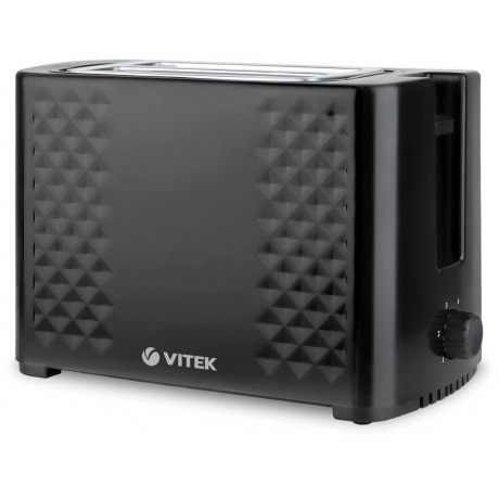 Тостер Vitek VT-1586 750Вт черный - фото 4