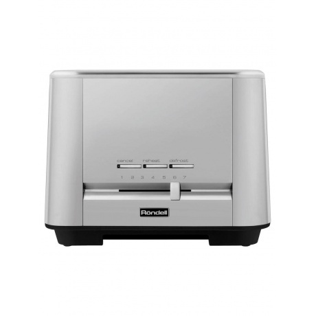 Тостер Rondell RDE-1200 1000Вт серебристый - фото 2