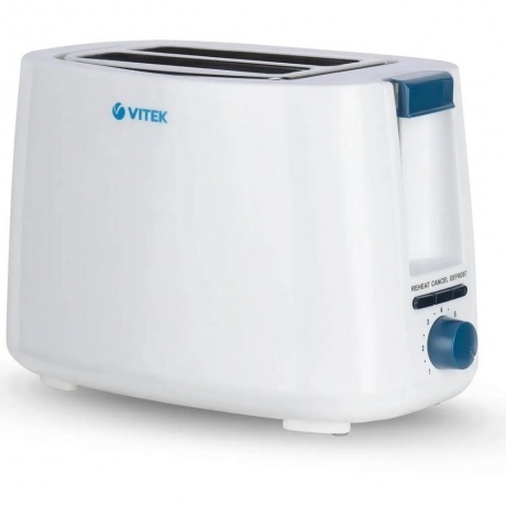 Тостер Vitek VT-1577 700Вт белый - фото 1