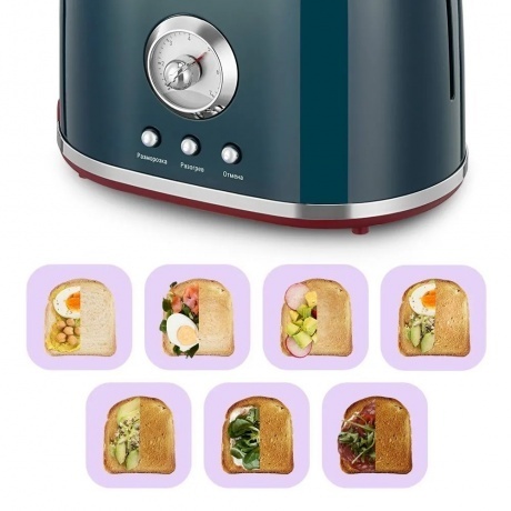 Тостер Kitfort КТ-9801 - фото 3