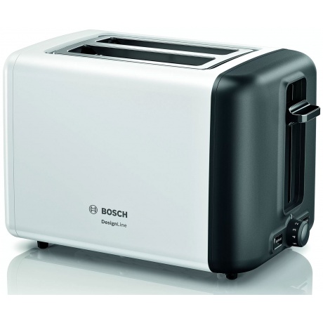 Тостер Bosch TAT3P421 белый/черный отличное состояние  - фото 1