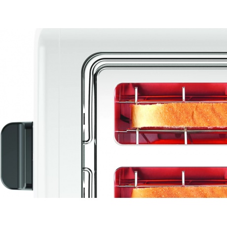 Тостер Bosch TAT3P421 белый/черный отличное состояние  - фото 4