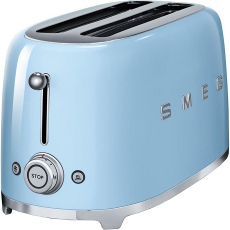 Тостер Smeg TSF02PBEU голубой пастельный голубой - фото 1