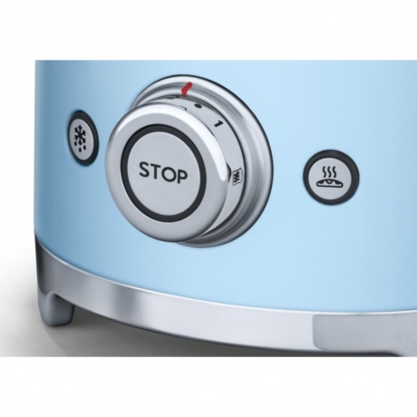 Тостер Smeg TSF02PBEU голубой пастельный голубой - фото 4