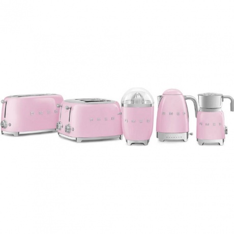 Тостер Smeg TSF02PKEU розовый - фото 6