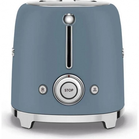 Тостер Smeg TSF01SBMEU синий шторм - фото 1