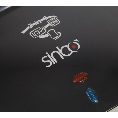 Сэндвичница Sinbo SSM 2513 750Вт черный - фото 5