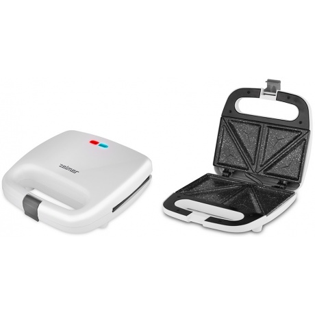 Сандвич мейкер Zelmer ZSM7850 White - фото 3