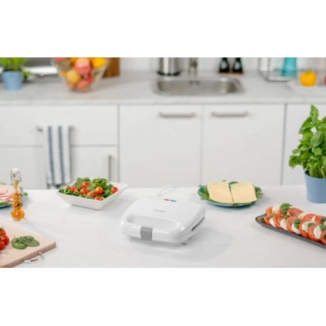 Сандвич мейкер Zelmer ZSM7850 White - фото 8