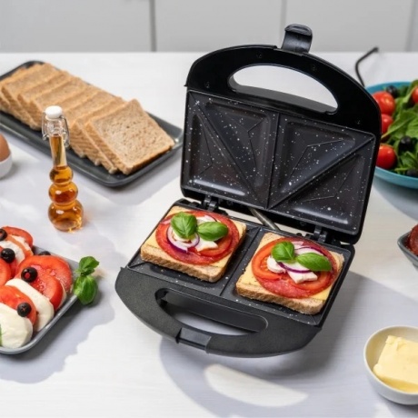 Сандвич мейкер Zelmer ZSM7861 Black/Cream - фото 5