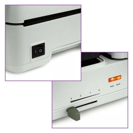 Бутербродница Kitfort КТ-6061-1 мятный - фото 4