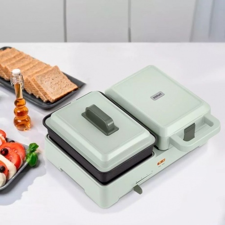 Бутербродница Kitfort КТ-6061-1 мятный - фото 7