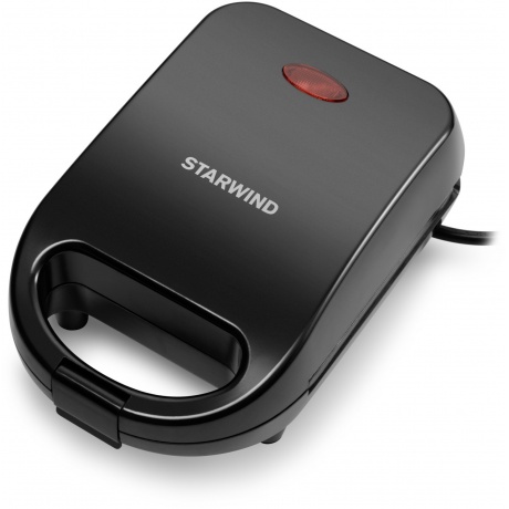 Сэндвичница Starwind SSW2142 600Вт черный/черный - фото 1