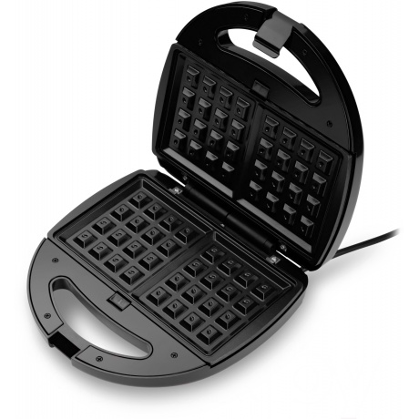 Сэндвичница Starwind SSW2346 750Вт черный/серебристый - фото 5