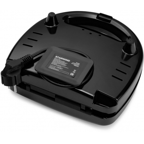 Сэндвичница Starwind SSW2346 750Вт черный/серебристый - фото 7