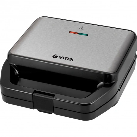Вафельница Vitek VT-2626 850Вт черный/серебристый
