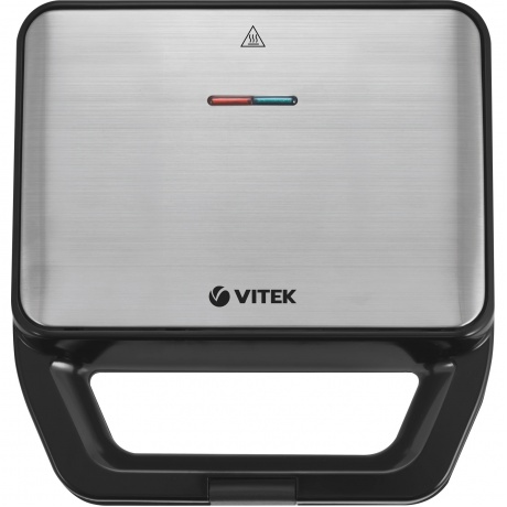 Вафельница Vitek VT-2626 850Вт черный/серебристый - фото 3