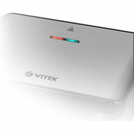 Вафельница Vitek VT-2626 850Вт черный/серебристый - фото 7