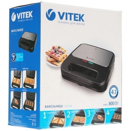 Вафельница Vitek VT-7148 - фото 8