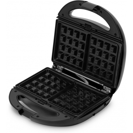 Вафельница Maxwell MW-1561 800Вт черный - фото 2