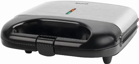 Сэндвичница Maxwell MW-1553 800Вт стальной/черный