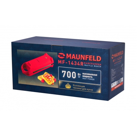 Вафельница Maunfeld MF-1434R - фото 10