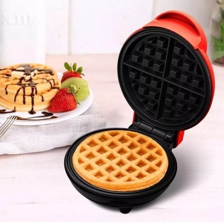 Вафельница Kitfort КТ-3614-1 красный - фото 2