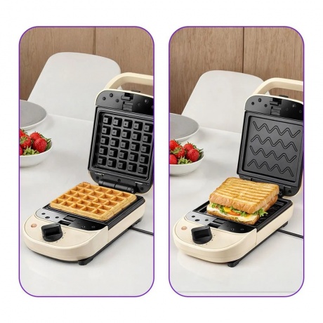 Вафельница 2 в 1 Kitfort КТ-4614 - фото 2