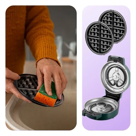 Вафельница Kitfort КТ-3644 - фото 3