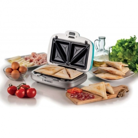 Вафельница Ariete 1972 (00C197201AR0), голубая - фото 3