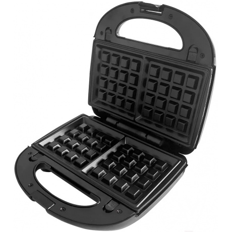 Мультипекарь 6 в 1, вафельница/гриль/орешница/сендвич, 6 съемных...