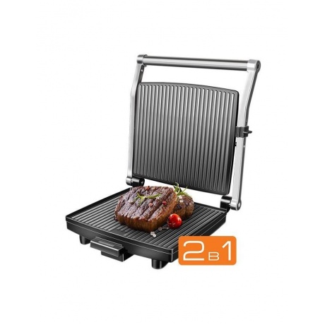 Электрогриль Redmond SteakMaster RGM-M800 черный/серебристый - фото 9