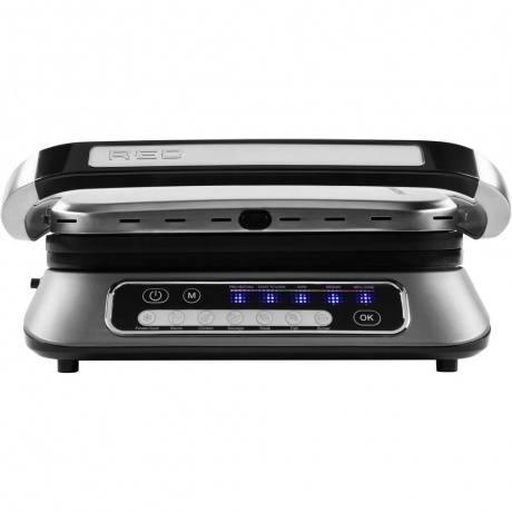 Электрогриль Red Solution SteakMaster RGM-M805 2100Вт черный/серебристый - фото 5