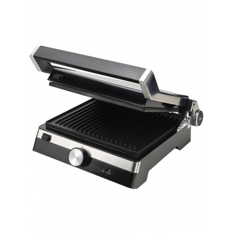 Электрогриль Polaris PGP 1902 серебристый - фото 2