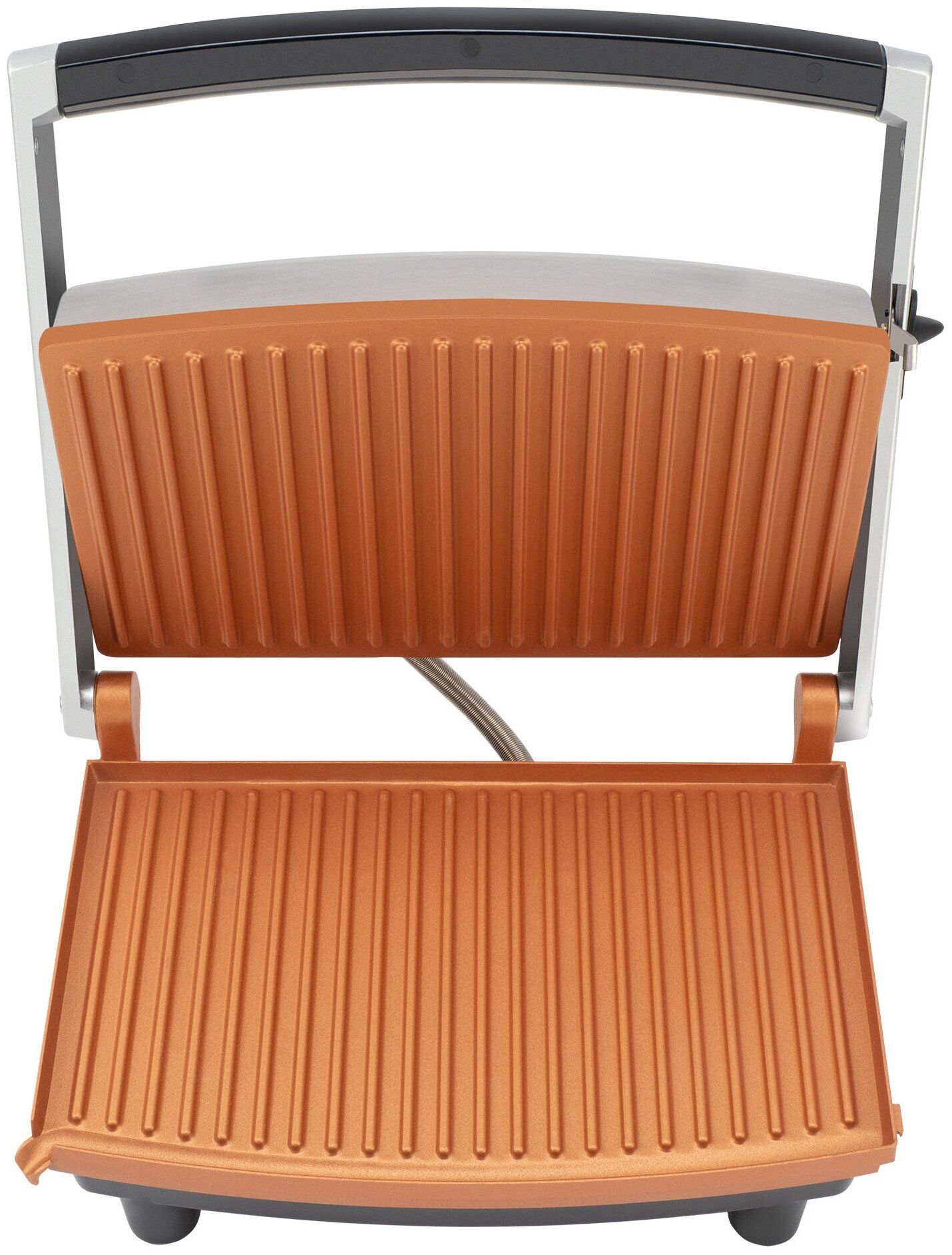 Электрогриль Hyundai HYG-1072 1600Вт серебристый/черный - фото 7