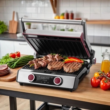 Электрогриль 2 в 1 Kitfort КТ-3631 - фото 4