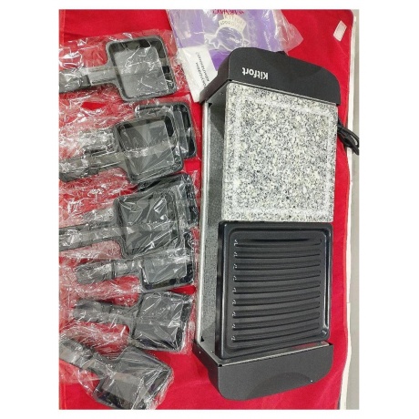 Раклетница-гриль КТ-1647 хорошее состояние  - фото 4